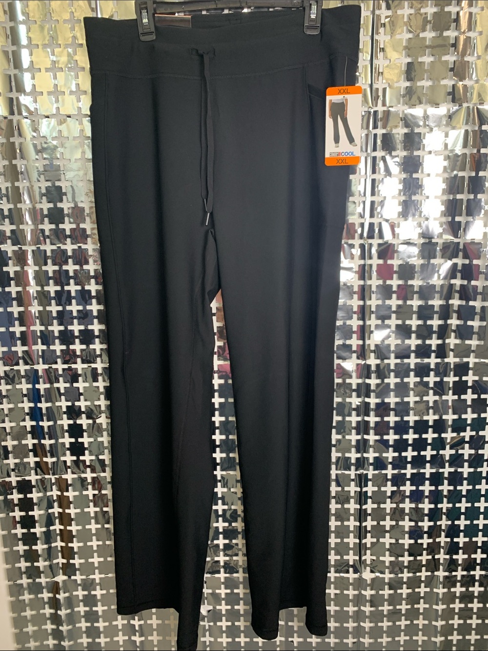 Men's Black Drawstring Joggers - Comfortable Everyday Sweatpants